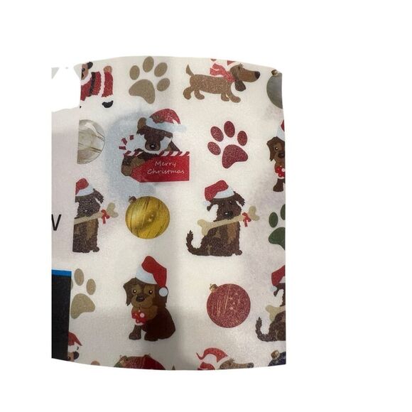 Mainstays Plush Throw blanket with a dog-themed design - Picture 2 of 6